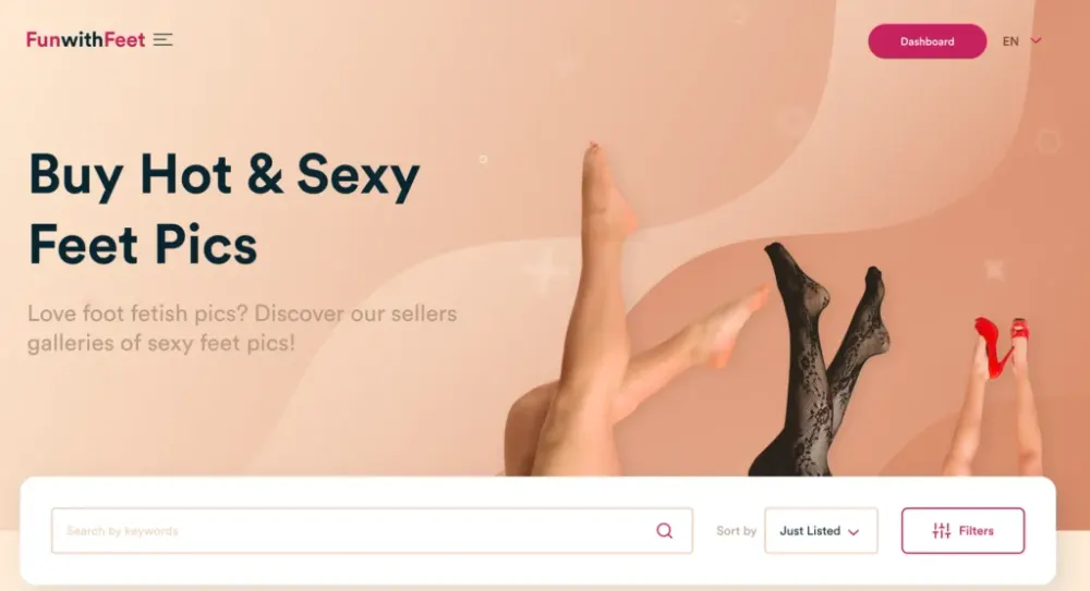 FunWithFeet plateforme pour vendre des photos de pieds