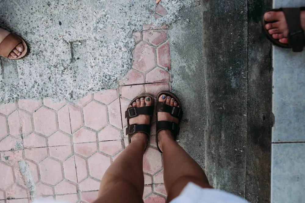 Acheteurs de contenu de pieds soignés